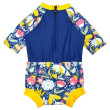 Plavky Happy Nappy kostýmek 3/4 rukáv Sunsuit Garden Delight