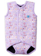 Baby neoprén-kombi - Lilac Spring - Vel. S (0-6 měs.)