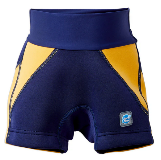 Splash About Jammers inkontinenční plavky pro děti - Navy/Yellow Vel. 3-4 roky