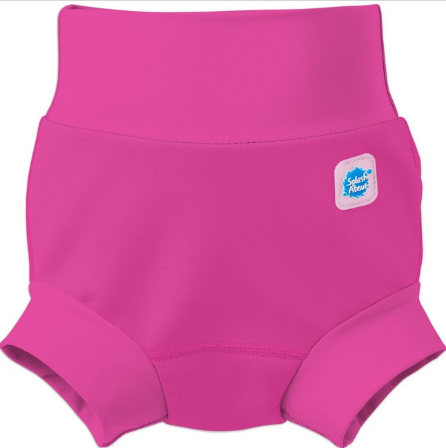 Splash About Nové Plavky Happy Nappy Neon Pink Vel. XL