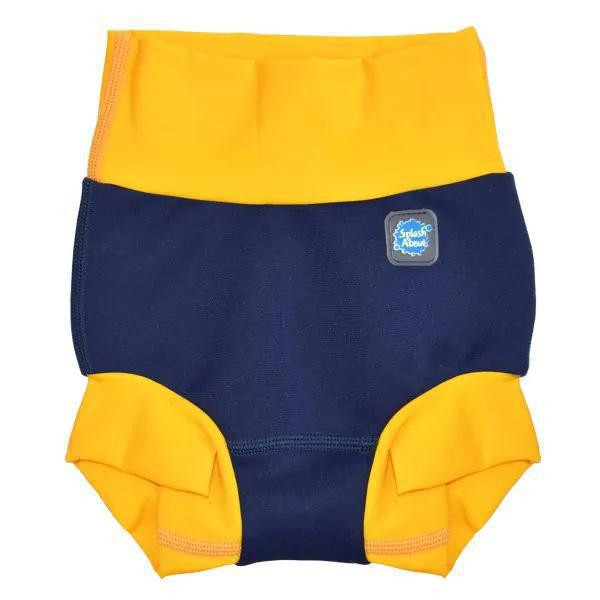 Splash About Plavky Happy Nappy DUO - Navy/Yellow Vel. XXL