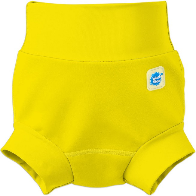 Splash About Nové Plavky Happy Nappy Neon Yellow Vel. L