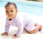 UV tričko s dlouhým rukávem do vody Lilac Spring