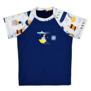 Plážové UV triko pro děti krátký rukáv Tug Boats