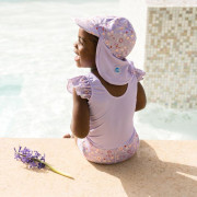 Plavky Happy Nappy kostýmek - Lilac Spring