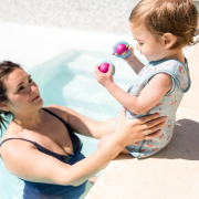 Plovoucí hračky do vody Pufferfish Flip & Float