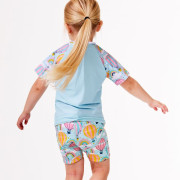Plážové UV triko pro děti krátký rukáv Up and Away