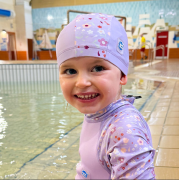 Plavecká čepice Lilac Spring