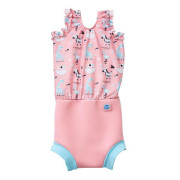 Plavky Happy Nappy kostýmek - Zvířátka růžové 
