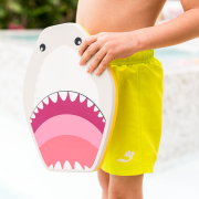Dětská plavecká deska Kickboard Shark Grey