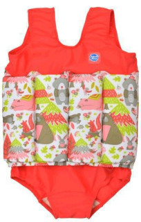 Dětský plováček se zipem - plavky - lesní zvířátka 