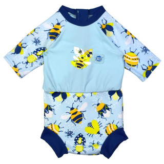 Plavky Happy Nappy kostýmek 3/4 rukáv Sunsuit Bugs Life