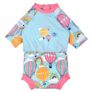 Plavky Happy Nappy kostýmek 3/4 rukáv Sunsuit Up & Away