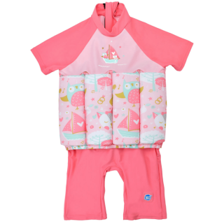 Dětský plováček Short John - Sova a Kočička s rukávem