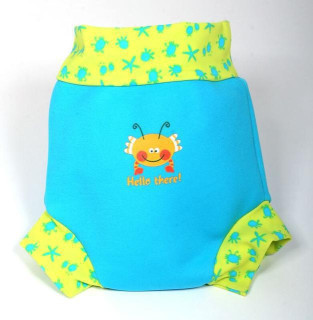 Plavky Happy Nappy - krabík VEL. S