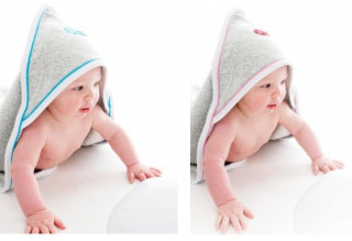 Osuška s kapucí froté + bambus SplashAbout  