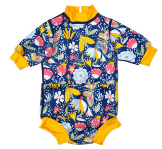 Baby neoprén - body - Garden Delight