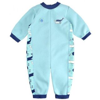 UV dětský neopren - overal - VELRYBA Vel. M (3-6 měs.) 2. JAKOST