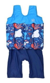 Dětský plováček se zipem Short John - vodní svět