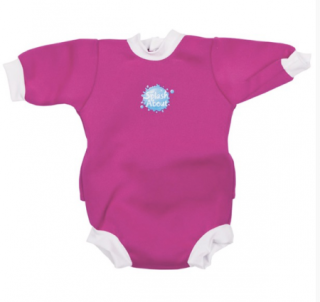 Baby neoprén-body - růžová