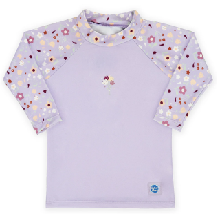 UV tričko s dlouhým rukávem do vody Lilac Spring