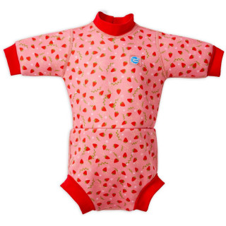 Baby neoprén - body - Strawberry Field