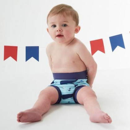 Nové Plavky Happy Nappy - Velryba