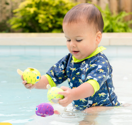 Baby neoprén - body -Turtle Tide