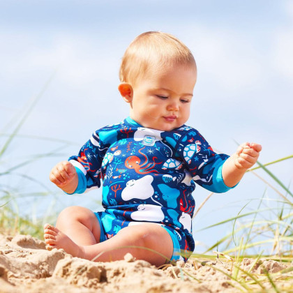 Baby neoprén - body - Vodní svět