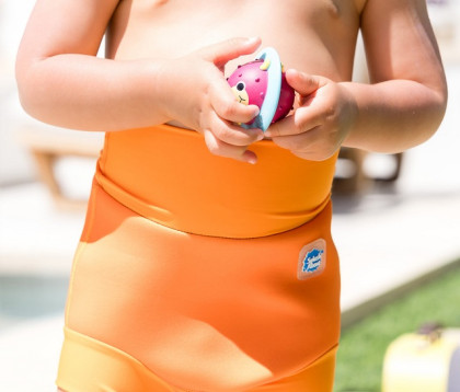 Nové Plavky Happy Nappy Neon Orange