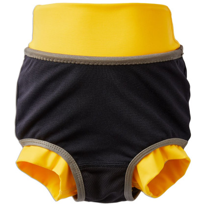 Plavky Happy Nappy DUO - Navy/Yellow
