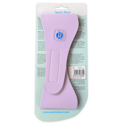 Neoprenová čelenka na plavání 2 - 6 let Lilac Splash About