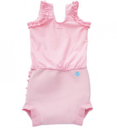 Plavky Happy Nappy kostýmek - Růžový kanýrek