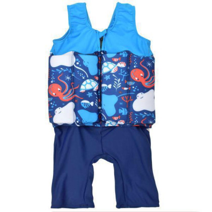 Dětský plováček se zipem Short John - vodní svět