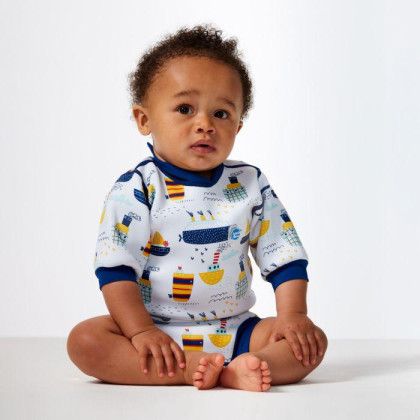 Baby neoprén - body - Tug Boats