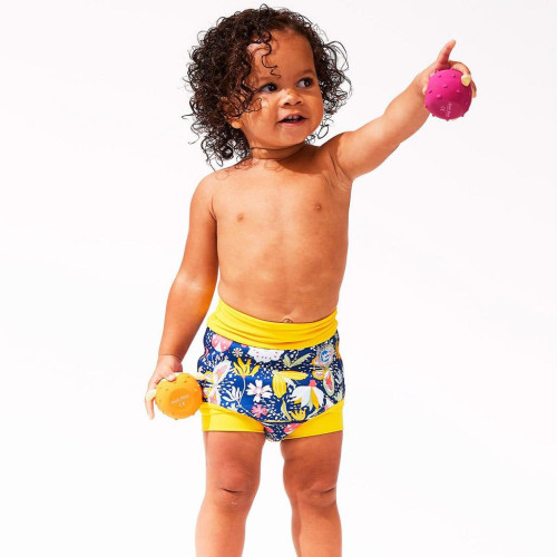 Plavky Happy Nappy DUO - Garden Delight