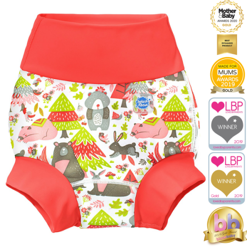 Nové Plavky Happy Nappy - Lesní Zvířátka