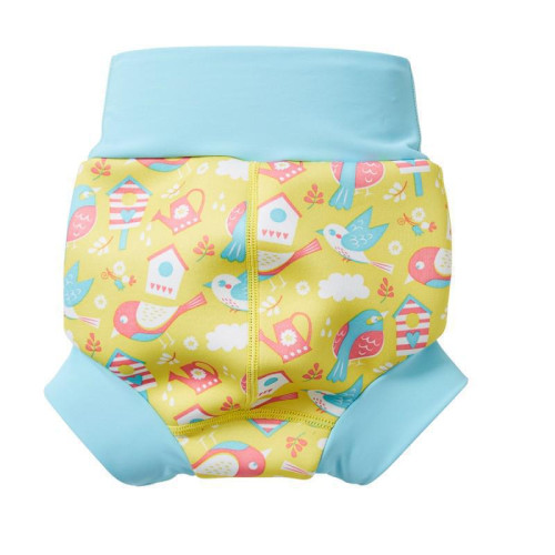Nové Plavky Happy Nappy - Ptáčci Vel. M (3-6 měs)