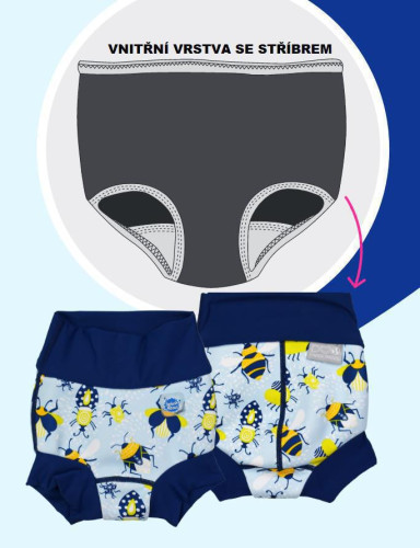 Plavky Happy Nappy DUO - Tug Boats