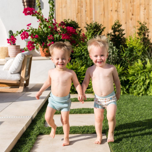 Plavky Happy Nappy DUO - Pistachio