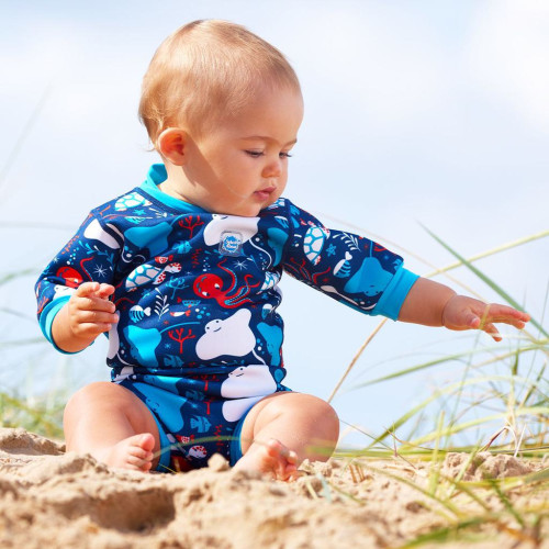 Baby neoprén - body - Vodní svět