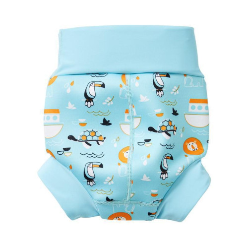 Nové Plavky Happy Nappy - Zvířátka, modrá