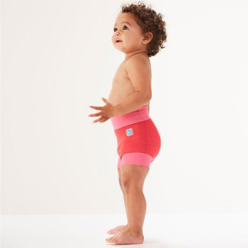 Nové Plavky Happy Nappy - Geranium