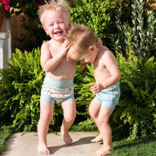 Plavky Happy Nappy DUO - Pistachio