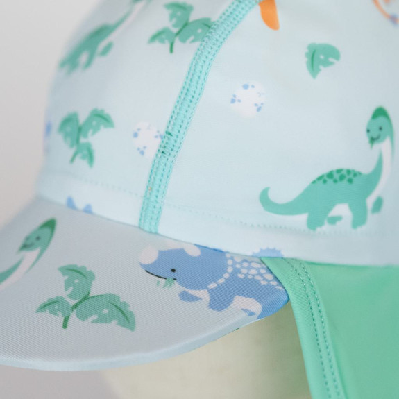 Čepice pirát s UV filtrem 40+ Dippy Dinos