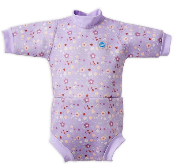 Baby neoprén - body - Lilac Spring