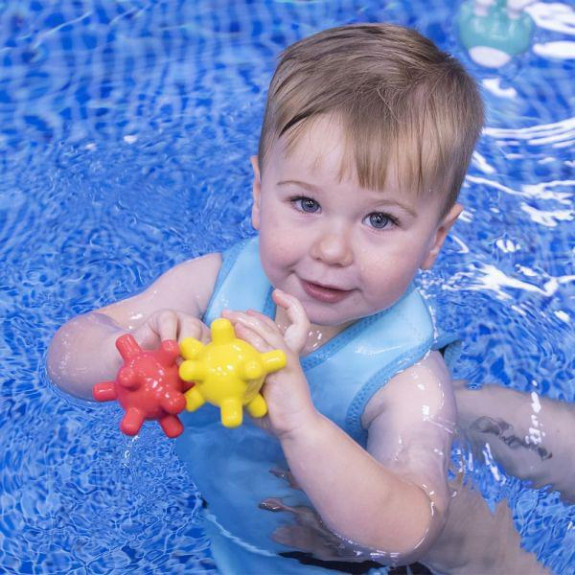 Splash Jacks Kousátka do vody 3 ks Oranžová, modrá, fialová