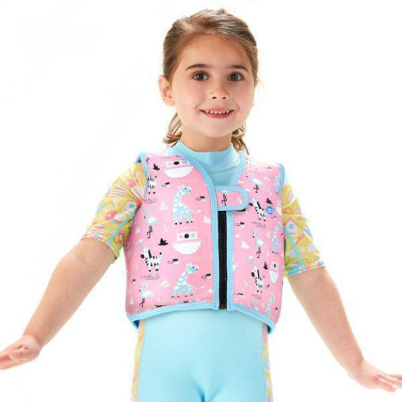 Dětská plovací vesta Go Splash Zvířátka růžová/modrá