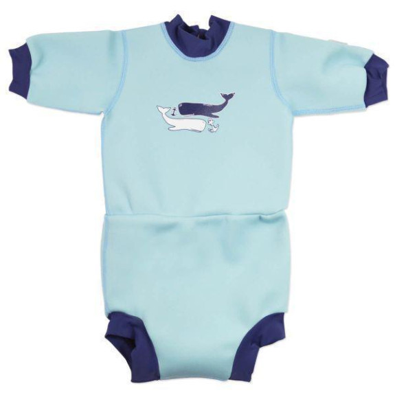 Baby neoprén-body - velryba