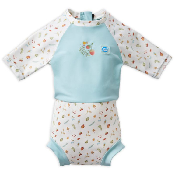 Plavky Happy Nappy UV obleček 3/4 rukáv Little Acorns